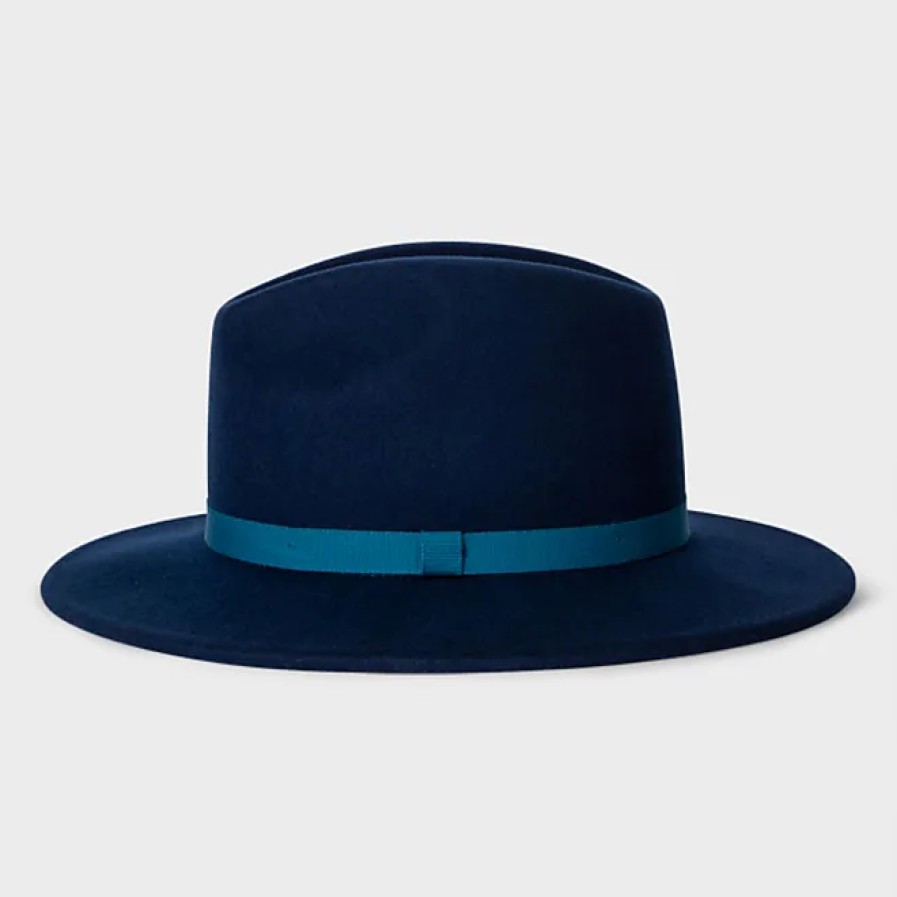 Uomini Paul Smith Cappelli | Cappello Da Donna Fedora Swirl