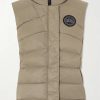 Donne Palm Angels x Moncler Gilet | Gilet In Piumino Trapuntato Freestyle - Neutri - X Small, Small, Medium, Large, X Large