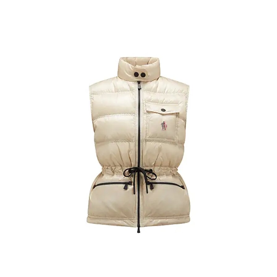 Donne Alo Yoga Gilet | Gilet In Piumino Arolles Bianco Taglia 1