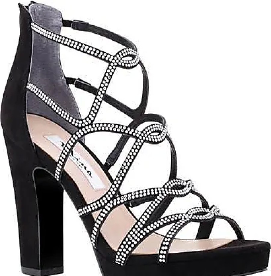 Donne Simone Miller Scarpe Con Plateau | Sandalo Con Plateau Sassie In Vero Nero A Nordstrom, Taglia 7.5