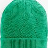 Donne Boden Cappelli Invernali | Berretto In Maglia Di Cashmere Basketweave - Verde Vischio - 001 Talbots