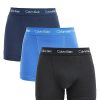 Uomini OM Biancheria Intima | Confezione Da Tre Boxer In Misto Cotone - Uomo - Blu Multi