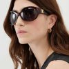 Donne Dior Occhiali Da Sole | Occhiali Da Sole Ovali Triomphe In Acetato - Donna - Tartaruga