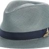 Uomini Paul Smith Cappelli | Cappello Panama In Paglia Cam In Blu Ardesia A Nordstrom, Taglia Piccola