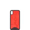 Uomini Dsquared2 Borse | Custodia In Gomma Loubiphone Per Iphone X/Xs - Da Uomo - Nera Rossa