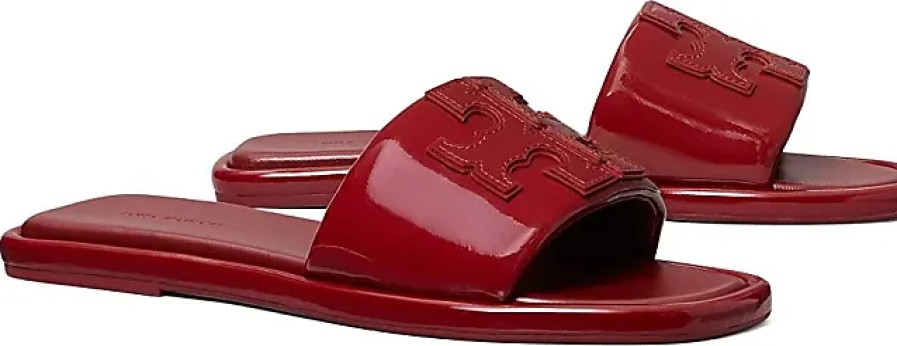 Donne Calzature Matisse Sandali | Scarpe Da Donna Double T Sport Slide (Rosse).