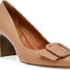 Donne FRANKie4 Scarpe Di Pelle | Decollete Con Fibbia Baretta Color Marrone Chiaro A Nordstrom, Taglia 8.5