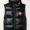 Donne Moncler Gilet | Gilet In Piumino Ripstop Trapuntato Cypress - Nero - X Small, Small, Medium, Large, X Large