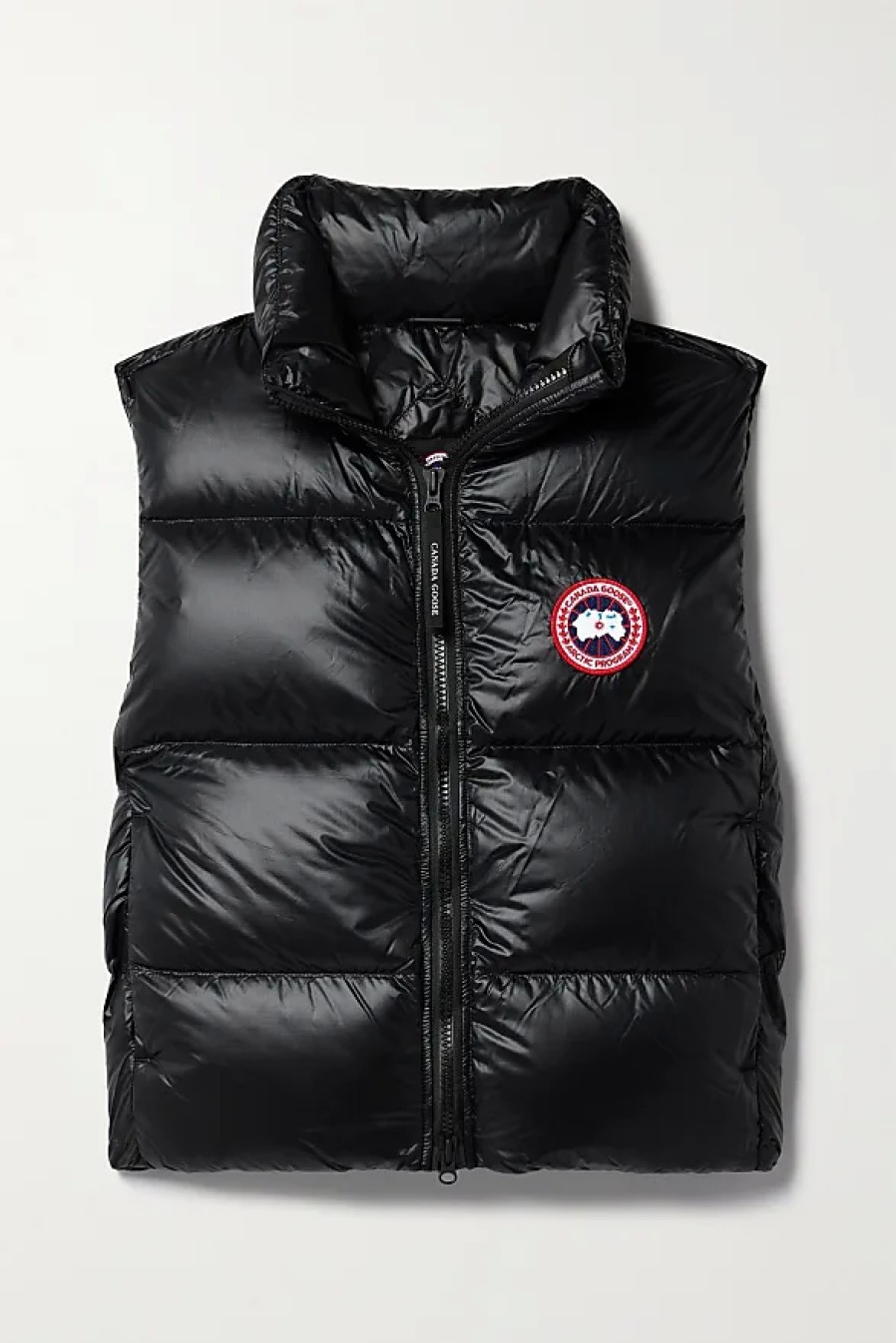 Donne Moncler Gilet | Gilet In Piumino Ripstop Trapuntato Cypress - Nero - X Small, Small, Medium, Large, X Large