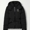 Donne Moncler Giacche | + Giacca Da Sci Net Sustain Heidi Convertibile Trapuntata Con Cappuccio Smart-Stretch - Nero - X Small, Small, Medium, Large, X Large