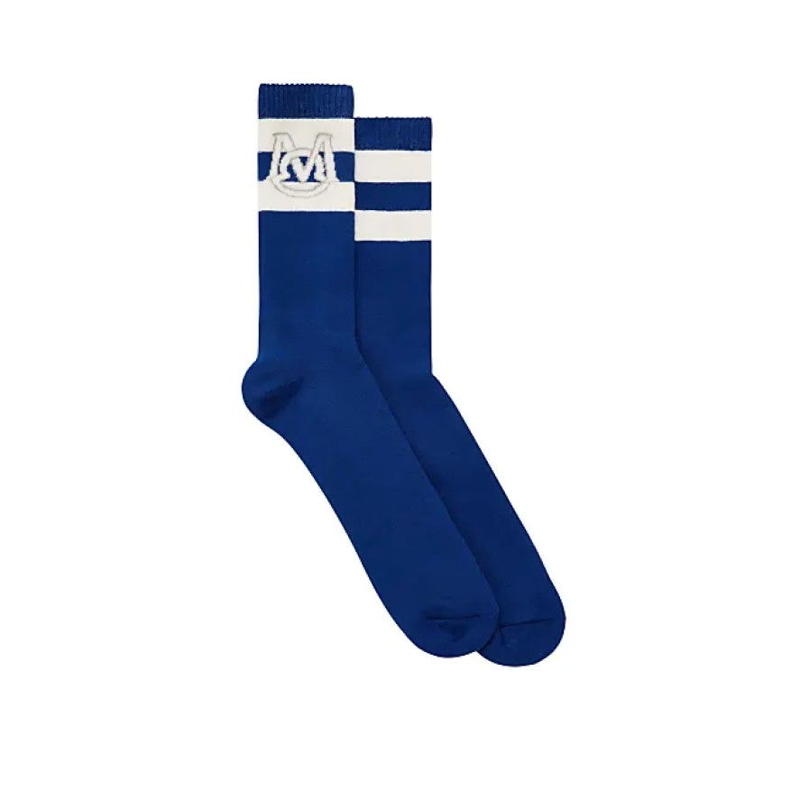 Uomini Peper Harrow Biancheria Intima | Calzini Con Monogramma Blu Taglia Xl