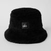 Donne Moncler Cappelli | Cappello Da Pescatore Foxy Sherpa In Nero, Taglia: Media/Grande | Alo Yogaae