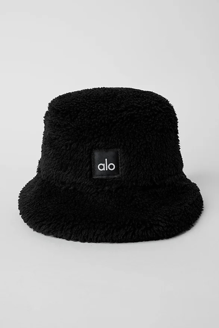 Donne Moncler Cappelli | Cappello Da Pescatore Foxy Sherpa In Nero, Taglia: Media/Grande | Alo Yogaae