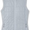 Donne Palm Angels x Moncler Gilet | Gilet Isolante Azura Da Donna - F2020, Taglia Media Nel Cielo Di Gennaio