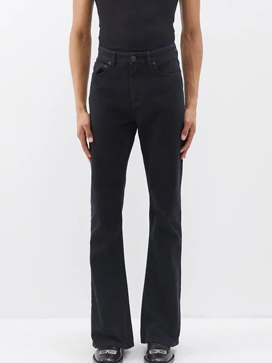 Uomini Cornice in denim Jeans | Jeans Bootcut - Uomo - Neri