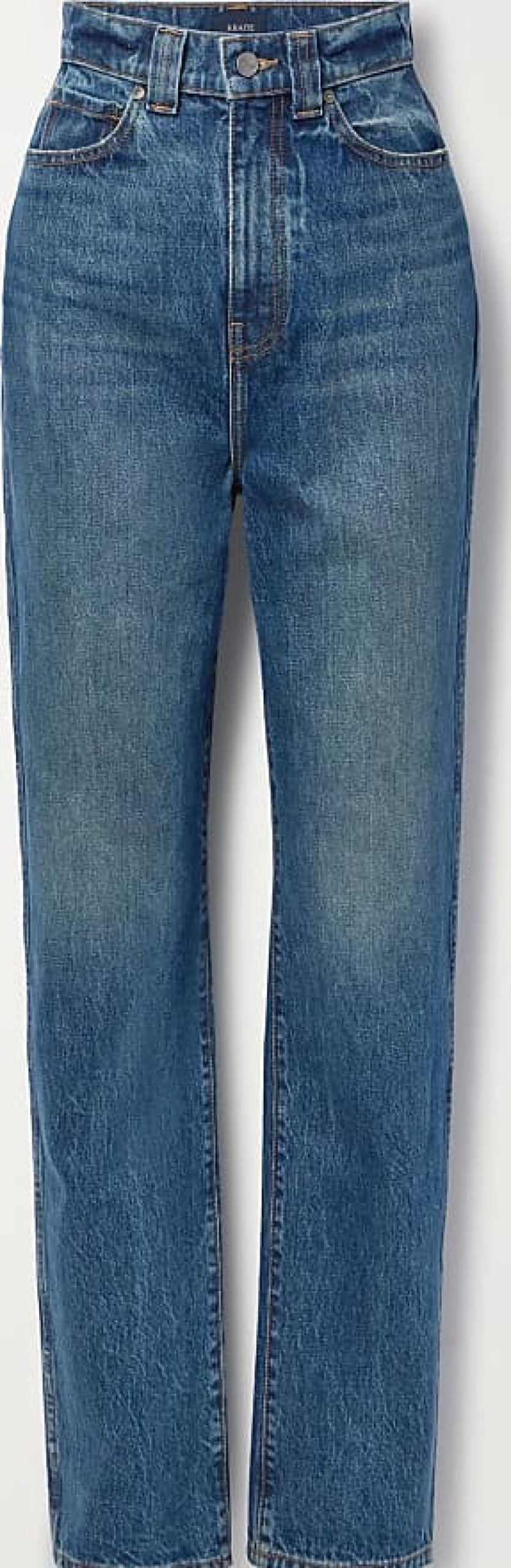 Donne Paige Jeans | Jeans Albi A Gamba Dritta A Vita Alta - Blu - 24,25,26,27,28,29,30,31,32