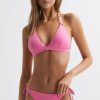 Donne Alo Yoga Costumi Da Bagno | Ripley - Slip Bikini Rosa Con Allacciatura Laterale, Taglia Us 10