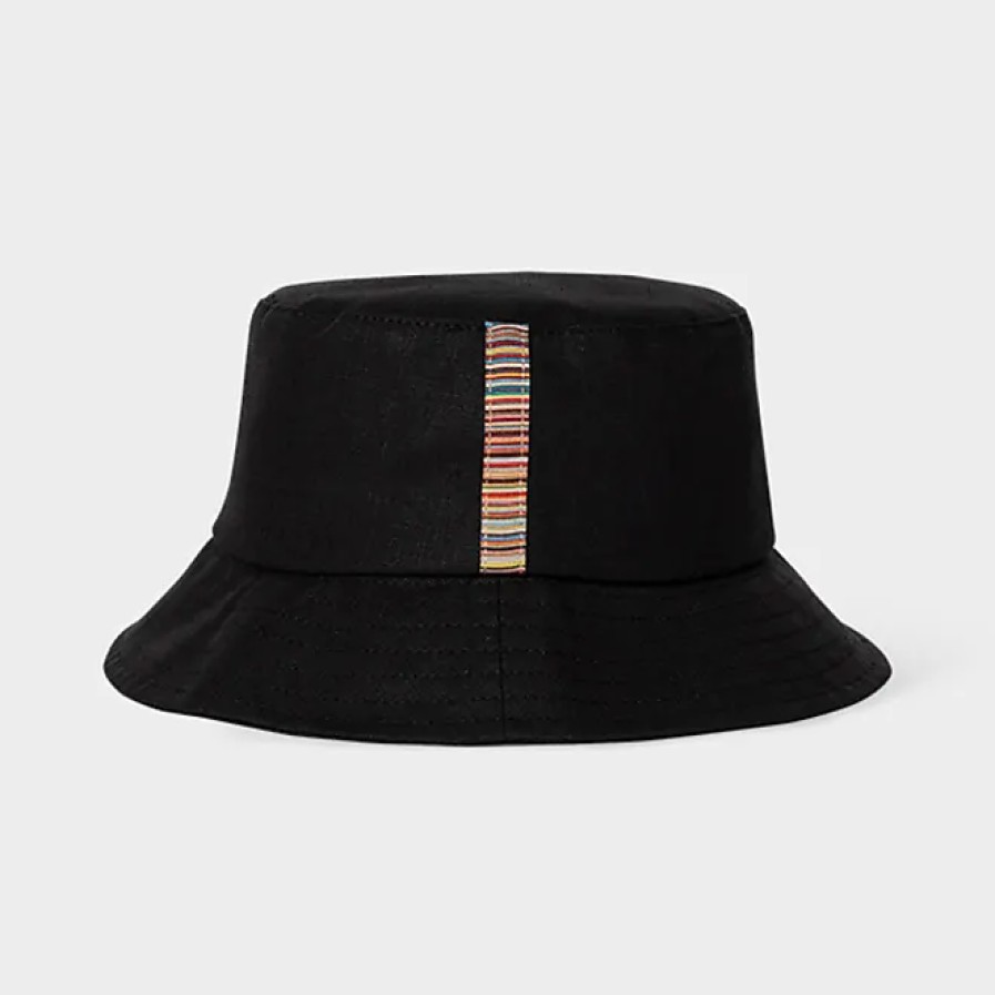 Uomini Paul Smith Cappelli | Cappello Da Uomo A Secchiello Sig Trim