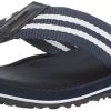 Donne Skechers Infradito | Infradito Fenner Sunset Da Donna, Tessuto Blu Scuro, 050 M Us