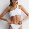 Donne Reiss Costumi Da Bagno | Alani - Slip Bikini Bianchi, Taglia Us 12