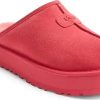 Donne Minnetonka Pantofole | Pantofola Scorrevole Ugg(R) Discoquette In Vero Shearling Rosa Luminoso A Nordstrom, Taglia 10