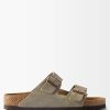 Donne Lusingato Sandali | Sandali In Pelle Scamosciata Arizona - Donna - Beige