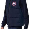 Uomini Moncler Gilet | Gilet Imbottito Lawrence Water Repellent 750 Fill Power Down In Atlantic Navy A Nordstrom, Taglia X-Large