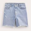 Uomini Abbigliamento Vuori Pantaloni | Bermuda Shorts In Denim Leggero Vintage Da Donna Boden