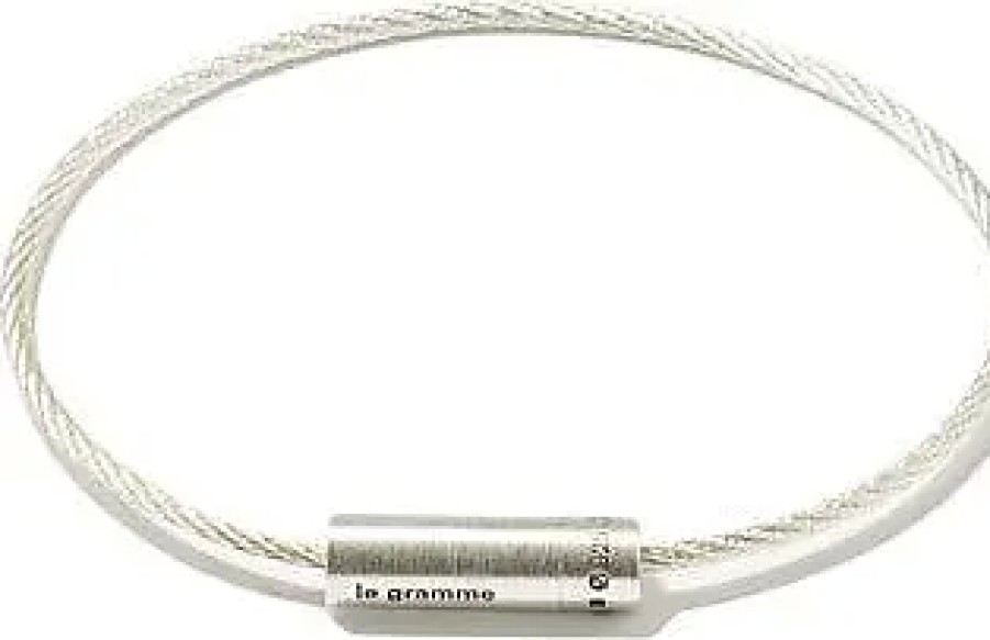 Uomini Mont Blanc Gioielleria | Bracciale In Argento Sterling 7G - Uomo - Argento