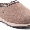 Donne Ganni Pantofole | Pantofola Heather In Lana Marrone Chiaro A Nordstrom, Taglia 11,5-12Us