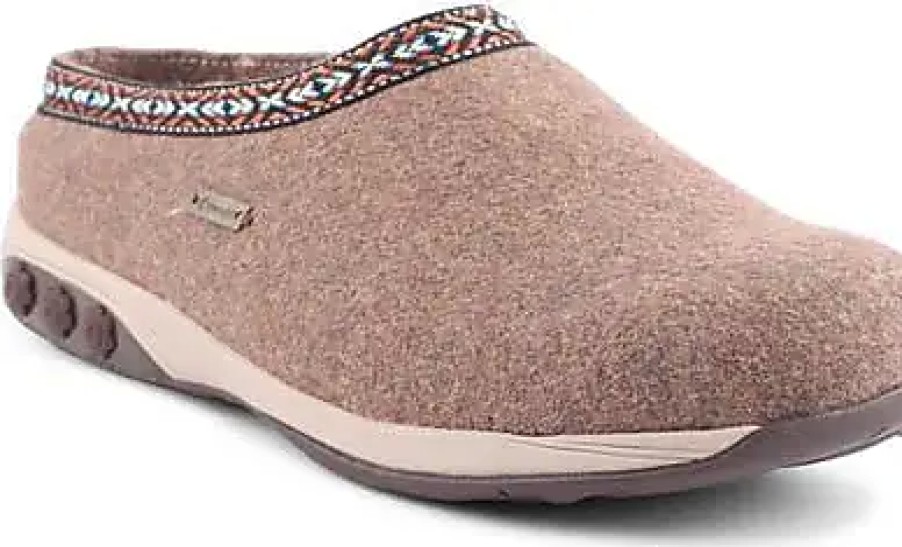 Donne Ganni Pantofole | Pantofola Heather In Lana Marrone Chiaro A Nordstrom, Taglia 11,5-12Us