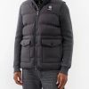 Uomini Mare Gilet | Gilet Trapuntato Explorer - Uomo - Grigio