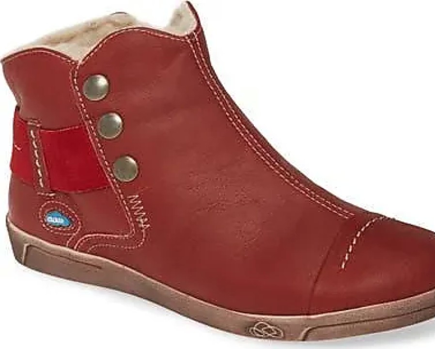 Donne Camper Stivaletti | Stivaletto Aline In Pelle Rossa A Nordstrom, Taglia 10,5-11Us