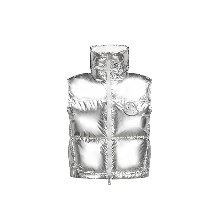 Donne Moncler Gilet | Gilet In Piumino Blavet Grigio Taglia 5