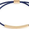 Uomini Ferragamo Gioielleria | Bracciale Intrecciato Intrecciato In Blu Navy A Nordstrom