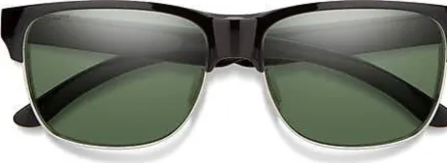 Uomini Ray-Ban Occhiali Da Sole | Occhiali Da Sole Quadrati Polarizzati Chromapop Split Lowdown Da 56 Mm In Nero / Grigio Verde Su Nordstrom