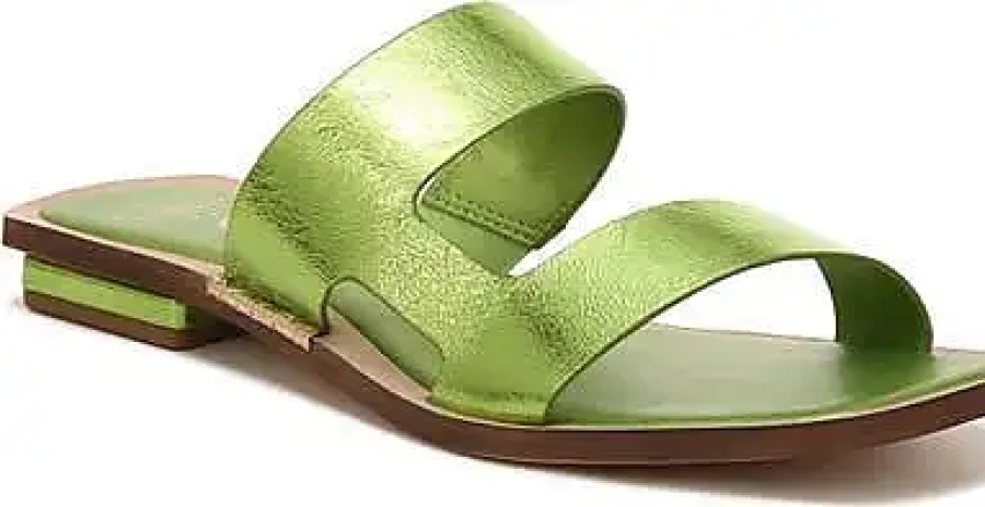 Donne Pedro Garcia Sandali | Sandalo Slide Emily In Lime A Nordstrom, Taglia 5.5