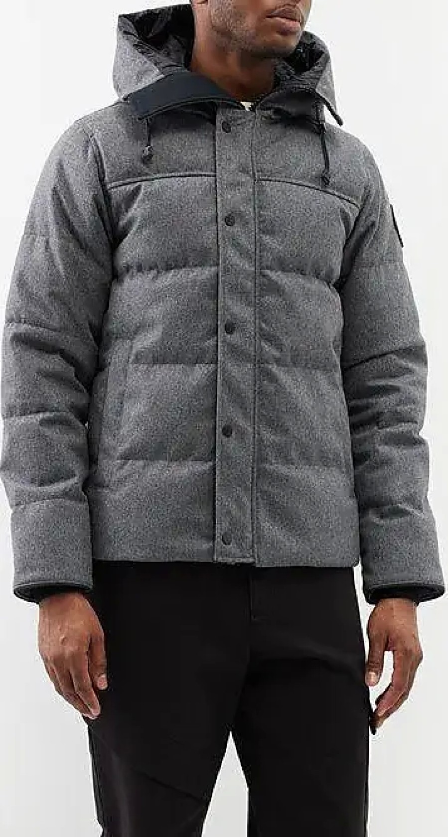 Uomini Boden Cappotti | Parka Macmillan In Misto Lana Con Cappuccio - Uomo - Grigio