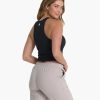 Donne Loewe Magliette | Canotta Plyo Elevation | Erica Nera | Xs, Taglia Extra Piccola