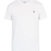 Donne Balenciaga Magliette | T-Shirt In Jersey Di Cotone Con Logo Ricamato - Uomo - Bianco