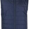 Uomini Rodd e Gunn Gilet | Gilet Imbottito Con Cerniera - Uomo - Elastan/Modal/Poliestere/Lana - M - Blu