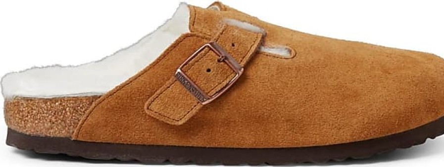 Donne UGG Pantofole | Zoccoli In Shearling Boston Da Donna