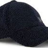 Uomini Ferragamo Tappi | Berretto Da Baseball Con Logo In Pile Teddy In Blu Navy Su Nordstrom