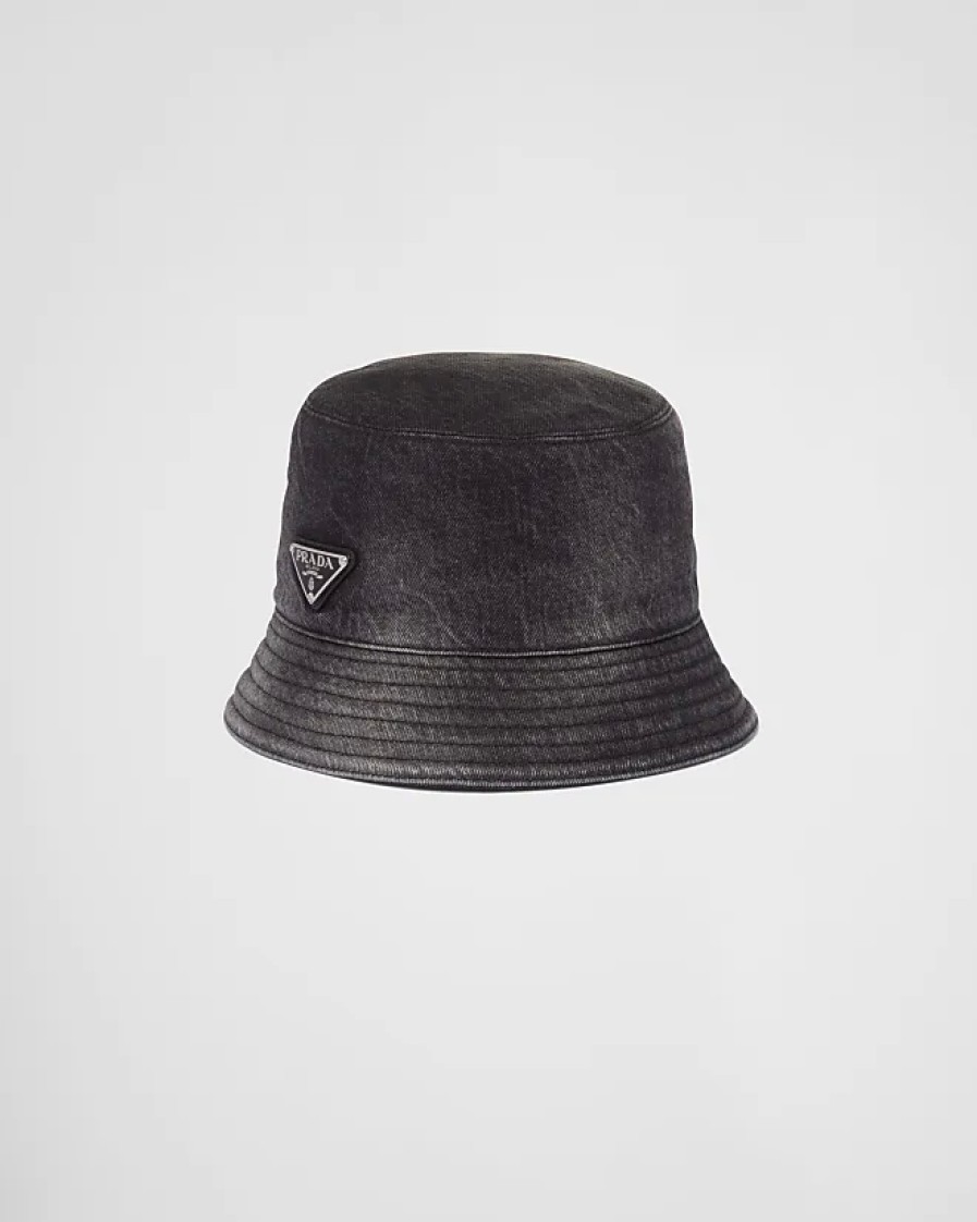 Uomini Paul Smith Cappelli | Cappello Da Pescatore In Denim