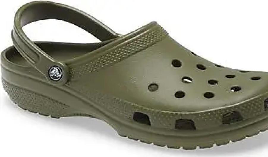 Donne Crocs Pantofole | Zoccolo Classico In Verde Militare A Nordstrom, Taglia 15 Da Donna