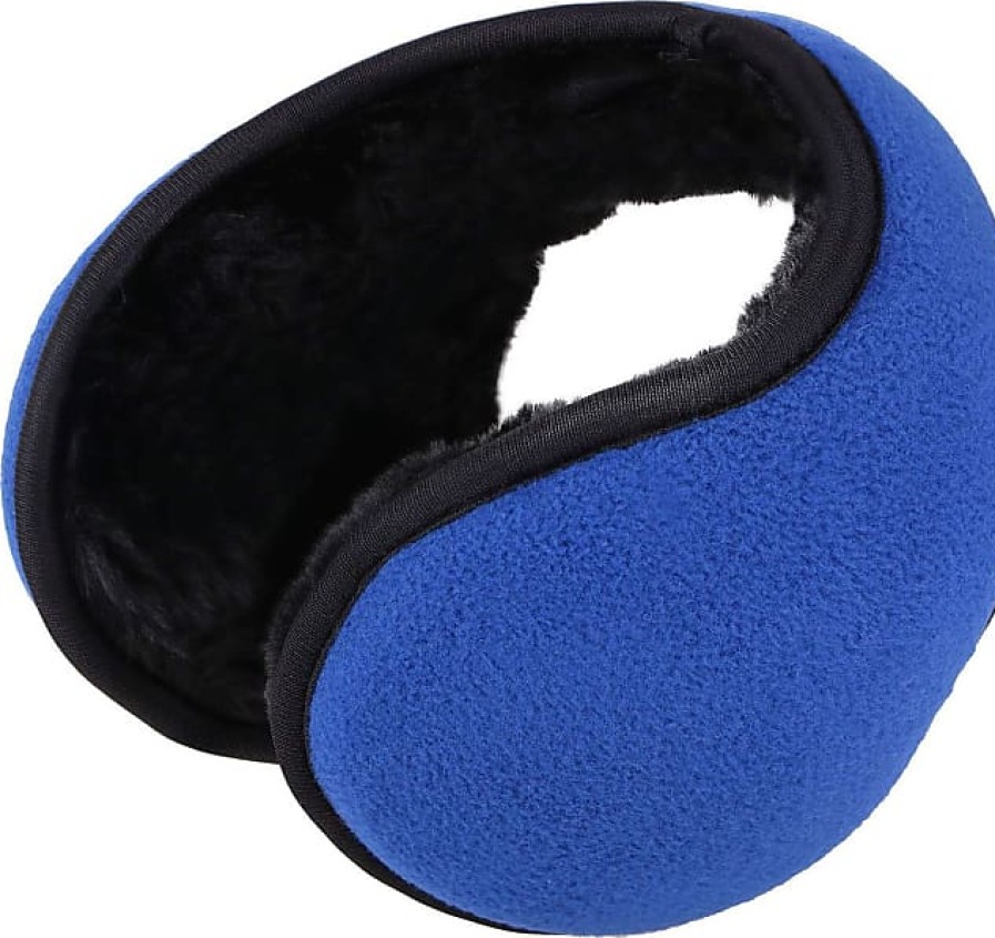 Donne CC Cuffie Antirumore | Paraorecchie Invernali Foderati In Pile Sherpa Unisex, Blu Reale