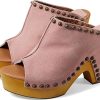 Donne Crocs Muli | Scarpe Da Donna Peace N Love (Rosa).