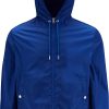 Uomini Moncler Giacche | Giacca Con Cappuccio Grimpeurs Blu Taglia 3