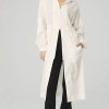 Donne Moncler Cappotti | Cappotto Leggero Summer Nights In Bianco Avorio, Taglia: M | Alo Yogaae