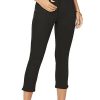 Donne Esempio Jeans | Jeans Ami Capri Con Risciacquo Nero A Nordstrom, Taglia 18